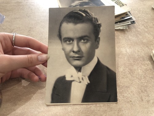 Postkarte schauspieler roberto - postkarte,
