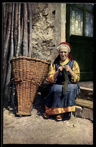 Costumi ticinesi donna con - costumi, ticinesi,